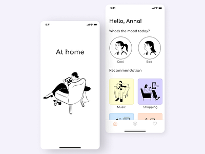 Mobile app | At home