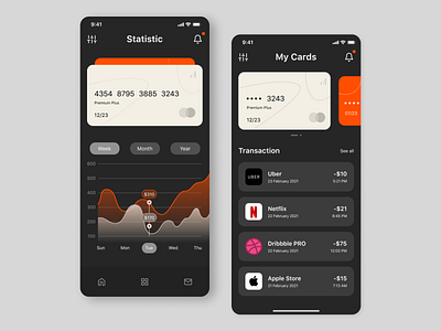 Mobile app | online banking design figma mobile app ui ux