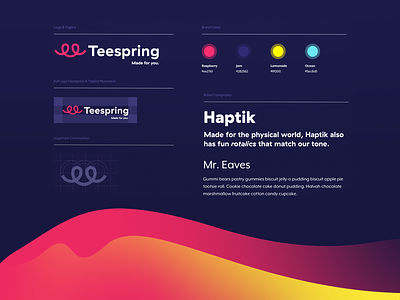 Teespring Rebrand brand brand design branding clean icon identity logo minimal system type typography visual design