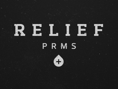 Relief Promotions branding clean design formal grungey logo minimalist prelo typography
