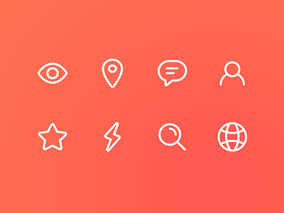 Pudgy Line Icons