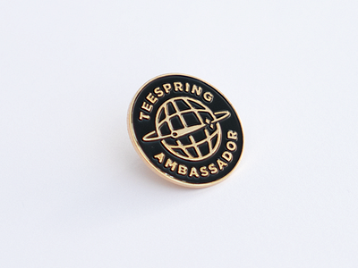 Teespring Enamel Pin