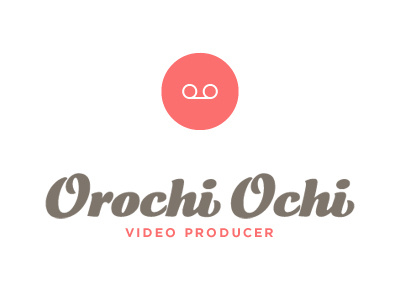 Orochi Ochi (New Color) brown circle clean minimal ochi orochi producer red script video