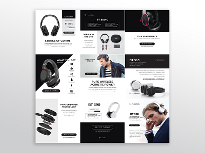 Header Social Media Feed Phiaton Headphone