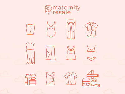 Maternity Resale Clothing clothing codesummit design icons illustration maternity