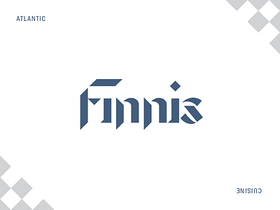 Finnis Atlantic blackletter logo system