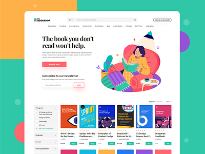 Web UI - Books Website
