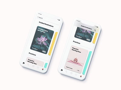 Yoga App Exploration app ios meditation uidesign yoga