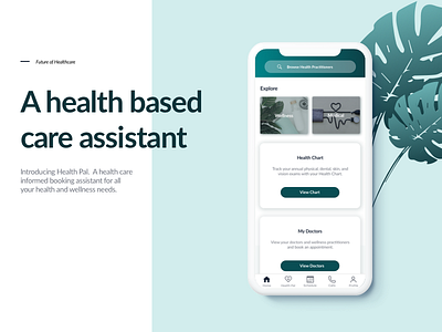 UX/UI Case Study: Mobile Health and Wellness App Design Concept
