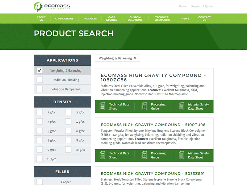 Product Search Functionality filtering filters green product search ui ux web web design