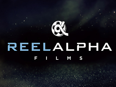 ReelAlpha Films brand agency branding design film film industry identity logo design movies