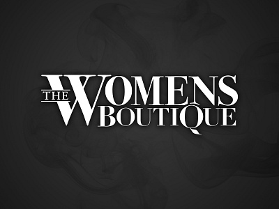 Womens Boutique classic identity lingerie logo serif signage typography womens clothing