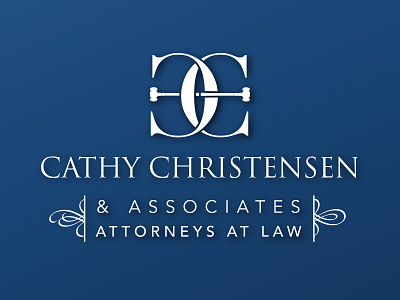 Cathy Christenson Law Logo attorney logo law logo