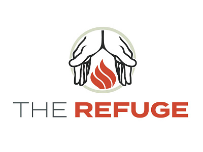 The Refuge Logo Development branding church illustration logo ministry oklahoma