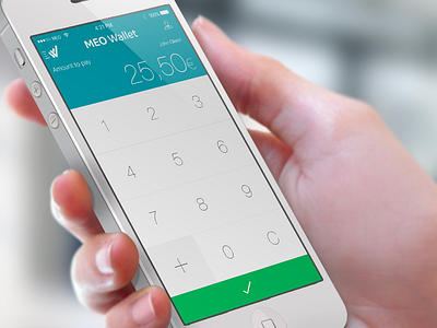 Merchant App iPhone 6 banking bill calculator commerce ios iphone merchant mobile pay