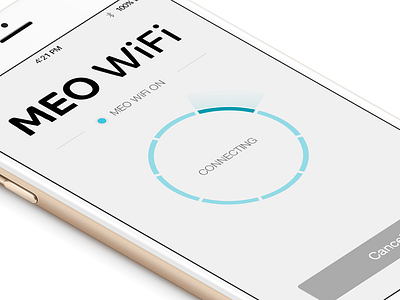 Meo Wifi app app connect connection ios iphone meo mobile network progress wifi