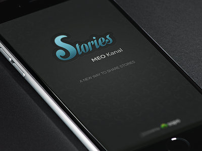 Splash Meo Stories ios iphone kanal launch meo mobile sapo screen splash stories