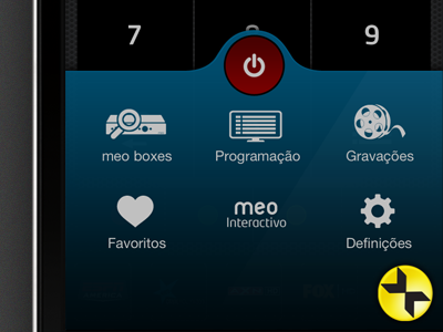 Meo Remote Panel Overlay