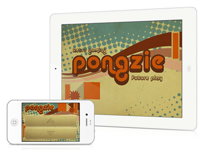 Pongzie - retro gaming gaming ipad iphone mobile portugal retro white