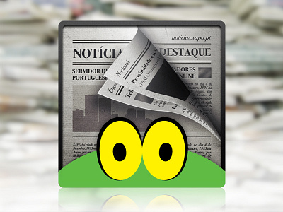 Sapo Noticias Android Icon app apple icon ios news newspaper noticias notícias sapo stack