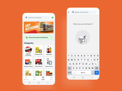 Retailo App Search Improvements