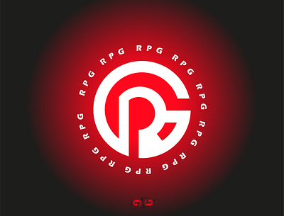 RPG logo | R+P+G art branding design graphic design icon illustration illustrator logo minimal typography