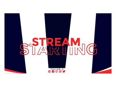 Stream Starting app art branding design flat graphic design icon illustration illustrator logo minimal typography