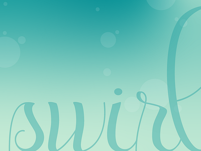 Swirl Typeface