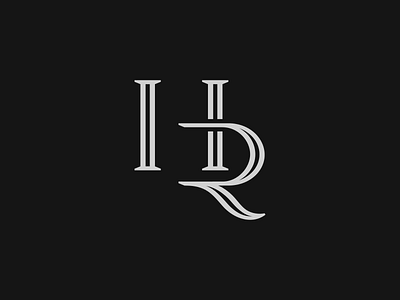 HRI monogram hr hri logo logo design monogram