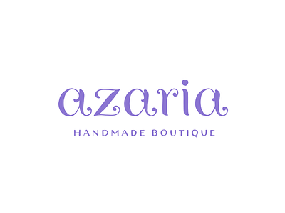 Azaria azaria handmade logo logo design logotype
