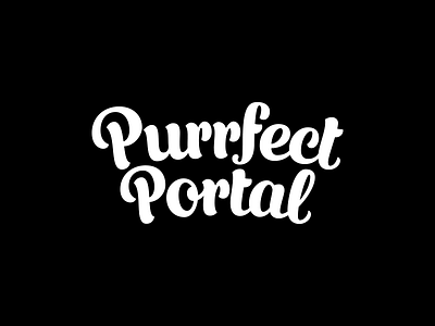 Purrfect Portal logotype