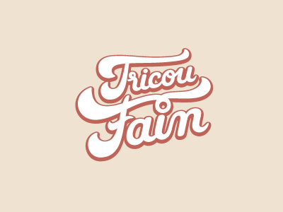 Tricou Fain custom type fain lettering t shirt design tricou tricou fain typography