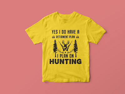 hunting t-shirt design