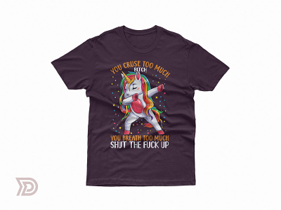 Unicorn T-shirt Design