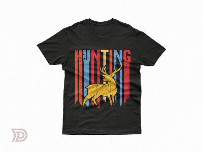 Deer Hunting T-shirt Design