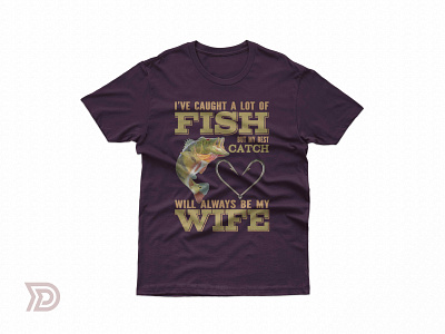 Fishing T-shirt Design