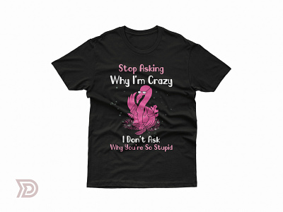 Flamingo  T-shirt Design