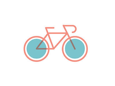 Bicycle activity bicycle bike icon overlay vector
