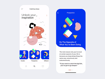 Unlock your Inspiration adobe xd animation app app animations app branding graphic design illustration madewithadobexd madewithxd ux ux ui