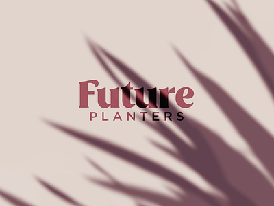 Future Planters branding graphic design logo logotipo plants tropical