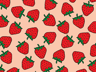 strawberries pattern2