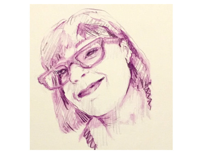 Custom Hand drawn AVATARS for your social media colored pencil
