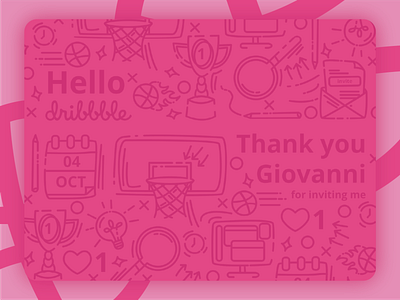 Hello dribbble design doodles firstshot flat hello hello dribbble icon illustration vector