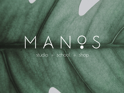 MANOS Logo design