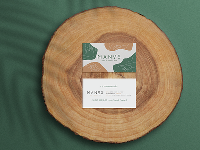 MANOS Business Сard branding branding and identity branding concept business card design business card design ideas business cards design illustraion logo logo design