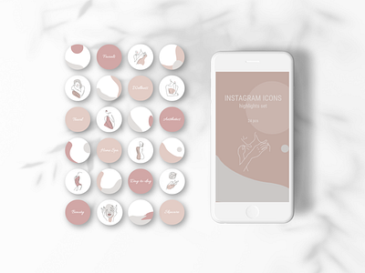 Skin & Spa Expert Instagram Icons beauty brand identity branding branding and identity design highlight highlights icons icons set iconset illustration instagram instagram post instagram stories social media social media design socialmedia space vector woman