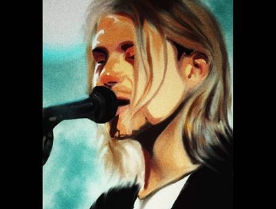 Kurt Cobain artist artwork artworking digital illustration digitalart draw hobby illustration art illustration digital illustrations illustrator kurt cobain nirvana rock and roll sketchbook