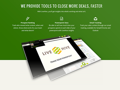 LiveHive Homepage Redesign