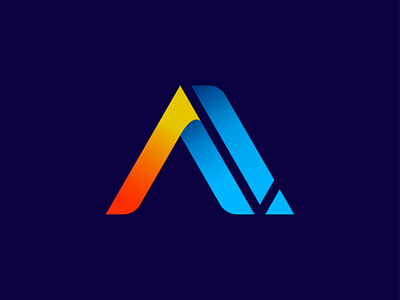 A Logo logo design illustrator adobe