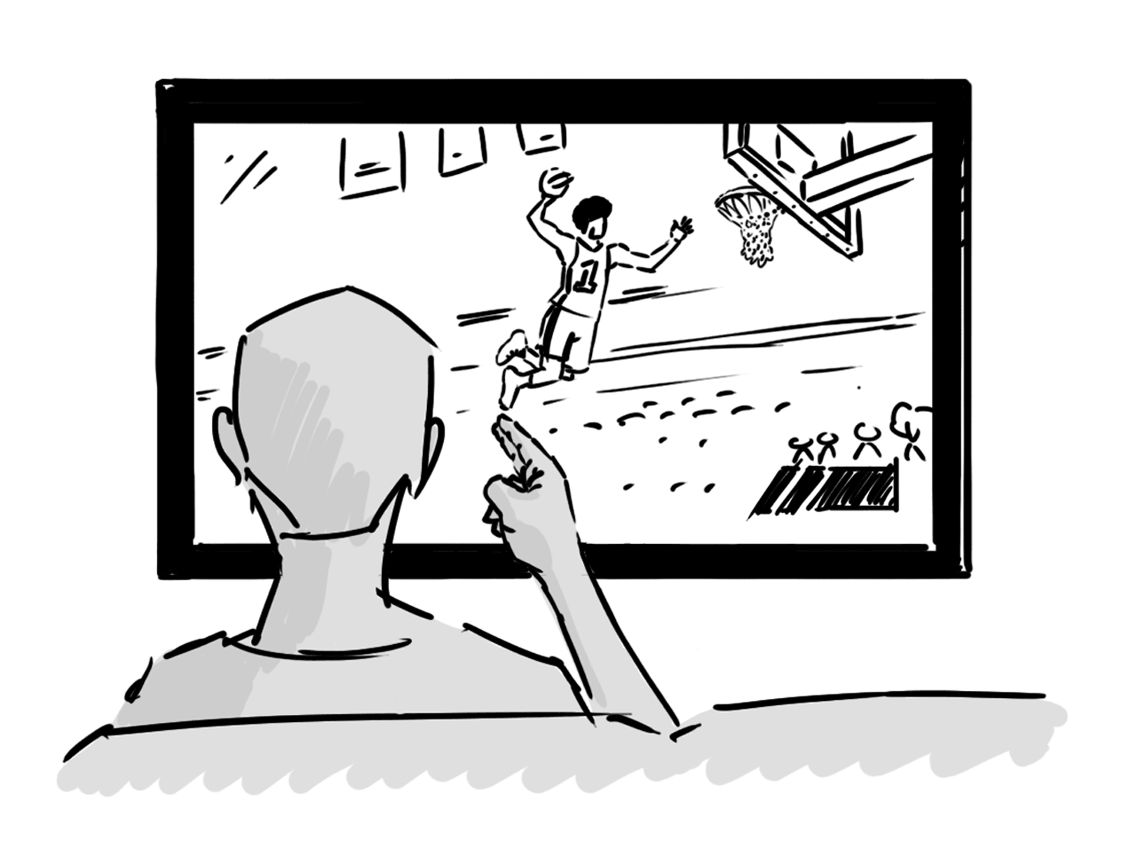 Sports Streaming - animation sketches